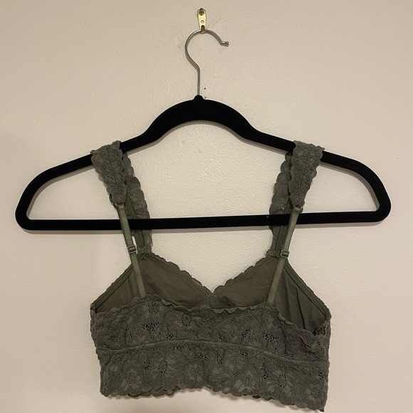 Aerie Lace Bralette w/ Adjustable Straps Size Small - Picture 2 of 8